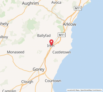 Map of Inch, LeinsterLeinster