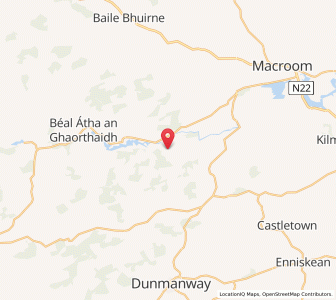 Map of Inchigeelagh, MunsterMunster