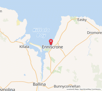 Map of Inishcrone, ConnaughtConnaught