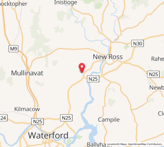Map of Jamestown, LeinsterLeinster
