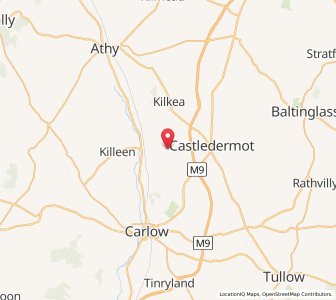 Map of Johnstown North, LeinsterLeinster