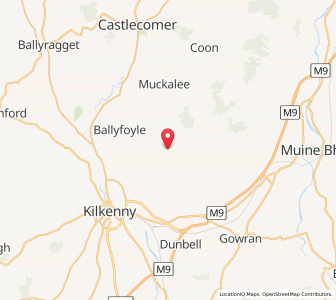 Map of Johnswell, LeinsterLeinster