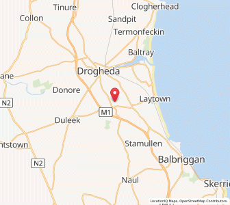 Map of Julianstown, LeinsterLeinster