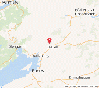 Map of Kealkill, MunsterMunster