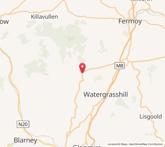 Map of Kean Bridge, MunsterMunster