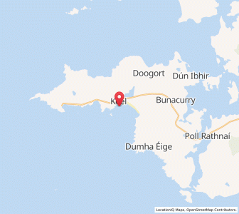 Map of Keel, ConnaughtConnaught