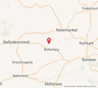 Map of Keel, MunsterMunster