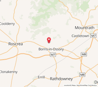 Map of Keeloge South, LeinsterLeinster