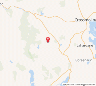 Map of Keenagh, ConnaughtConnaught