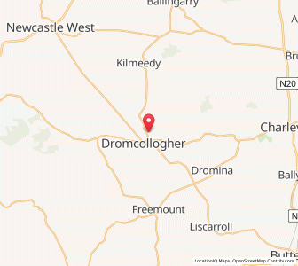 Map of Kells, MunsterMunster