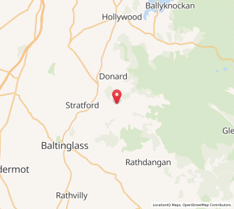 Map of Kelsha Bridge, LeinsterLeinster
