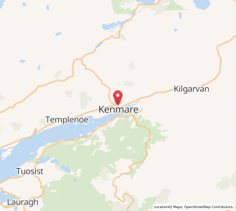 Map of Kenmare, MunsterMunster