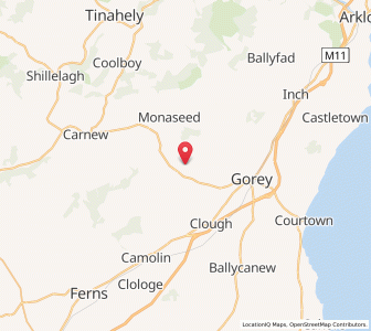 Map of Keys Cross Roads, LeinsterLeinster