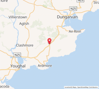 Map of Kielys Cross Roads, MunsterMunster