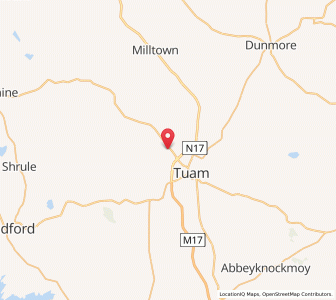 Map of Kilbennan, ConnaughtConnaught