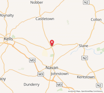 Map of Kilberry, LeinsterLeinster