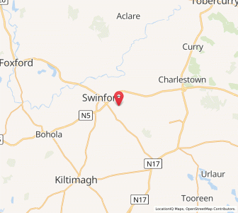 Map of Kilbride, ConnaughtConnaught