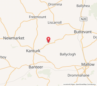 Map of Kilbrin, MunsterMunster