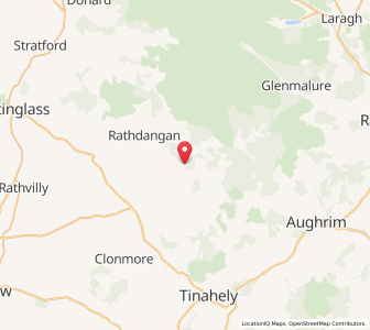 Map of Kilcarney Cross Roads, LeinsterLeinster