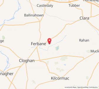 Map of Kilcolgan, LeinsterLeinster