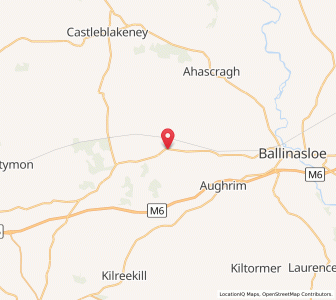 Map of Kilconnell, ConnaughtConnaught