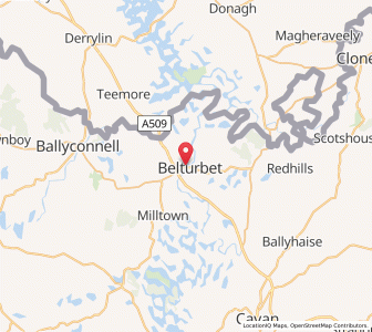Map of Kilconny, UlsterUlster