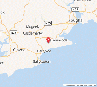 Map of Kilcredan, MunsterMunster