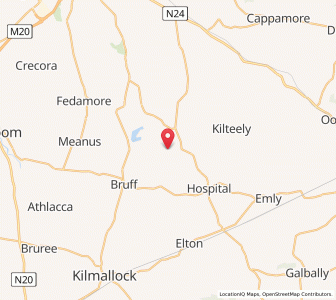 Map of Kilcullane, MunsterMunster