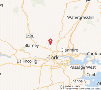 Map of Kilcully, MunsterMunster