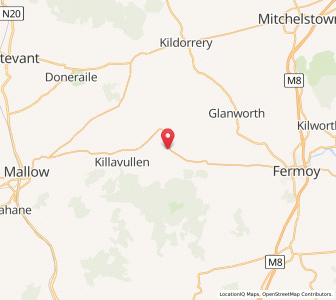 Map of Kilcummer Bridge, MunsterMunster