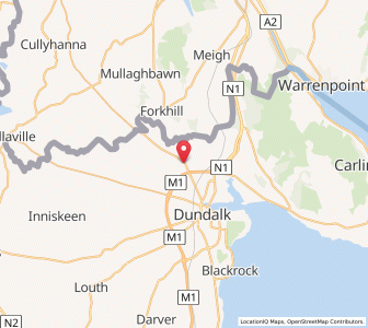 Map of Kilcurry, LeinsterLeinster