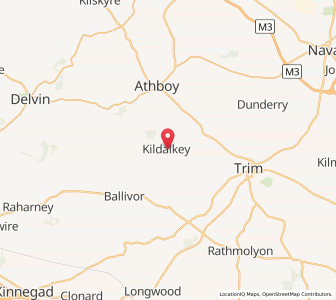 Map of Kildalkey, LeinsterLeinster