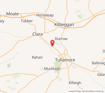 Map of Kildangan, LeinsterLeinster