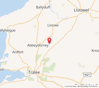 Map of Kilflynn, MunsterMunster