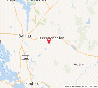 Map of Kilgarvan, ConnaughtConnaught