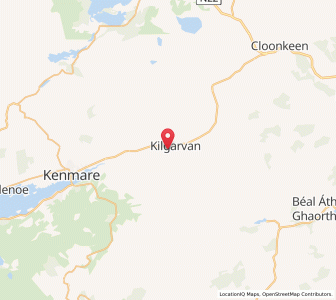 Map of Kilgarvan, MunsterMunster