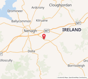 Map of Kilkeary Cross Roads, MunsterMunster