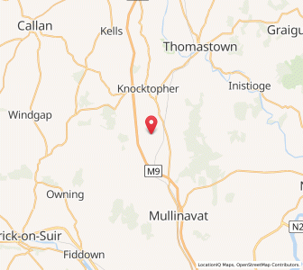 Map of Kilkeasy, LeinsterLeinster