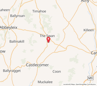 Map of Kill, LeinsterLeinster