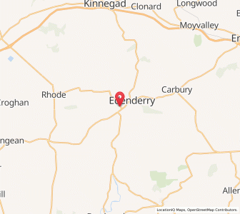 Map of Killane, LeinsterLeinster