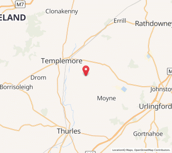 Map of Killanigan, MunsterMunster