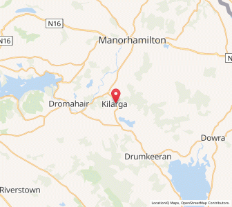 Map of Killarga, ConnaughtConnaught