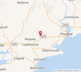 Map of Killeagh, MunsterMunster