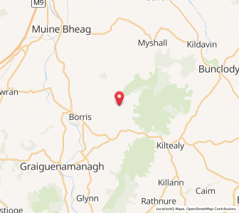 Map of Killedmond, LeinsterLeinster