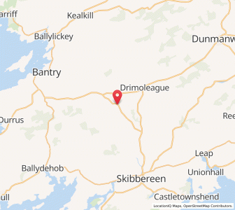 Map of Killeenleagh, MunsterMunster