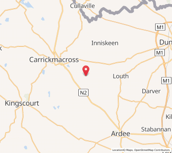 Map of Killenny, Leinster