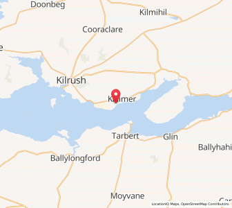 Map of Killimer, MunsterMunster