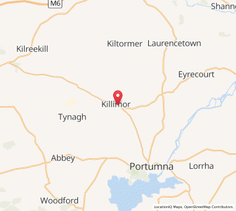 Map of Killimor, ConnaughtConnaught