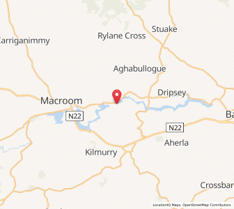 Map of Killinardrish, MunsterMunster