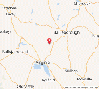 Map of Killinkere, UlsterUlster